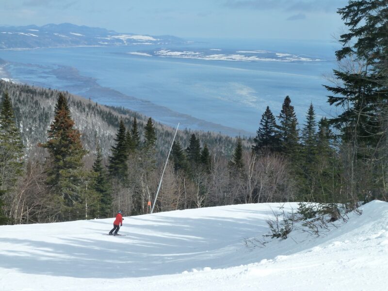 Le Massif de Charlevoix, Canada. Image © PlanetSKI